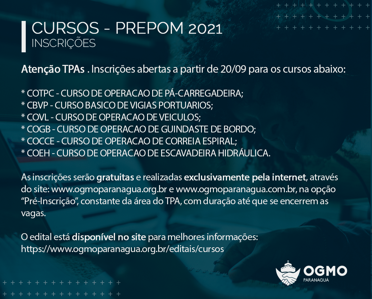 Cursos - PREPOM 2021